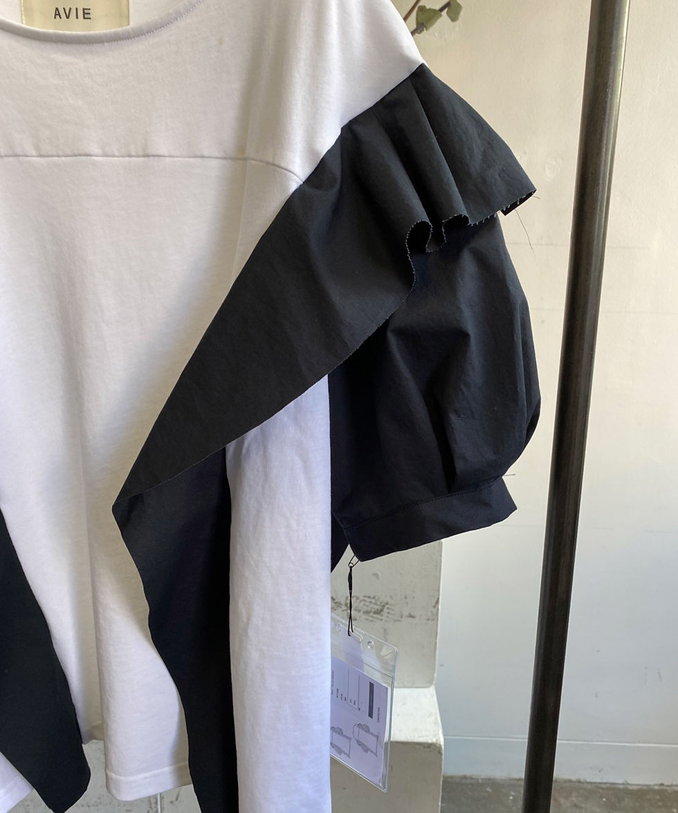 サムネイル： Side Ruffled pullover