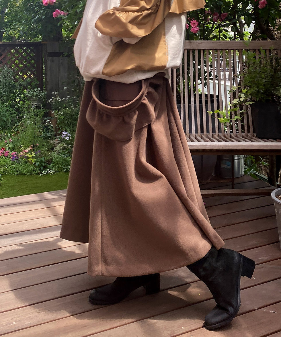 サムネイル： ☆Melton like jersey flare skirt