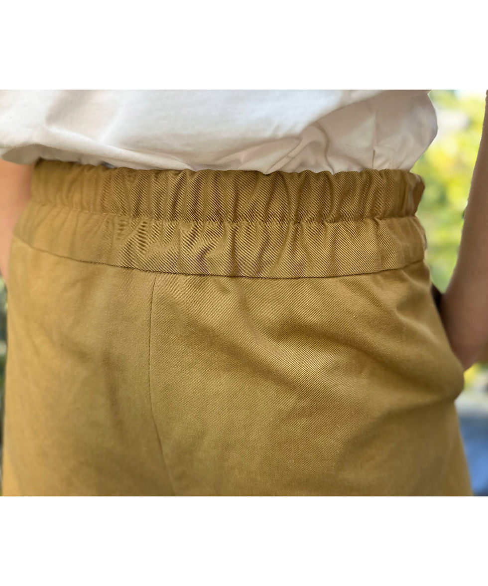 サムネイル： Overlap culotte pants