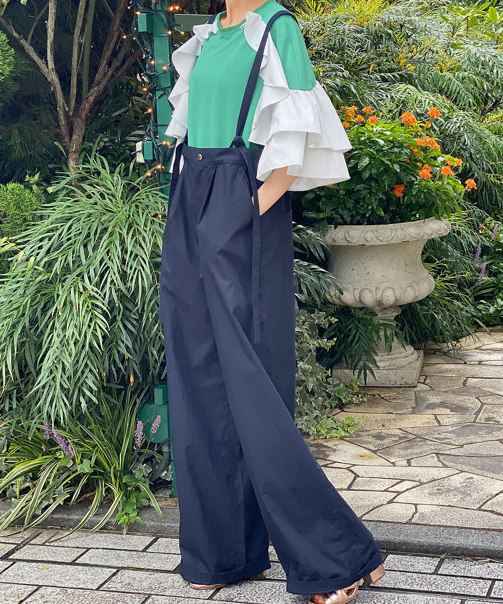 サムネイル： High count washer wide pants