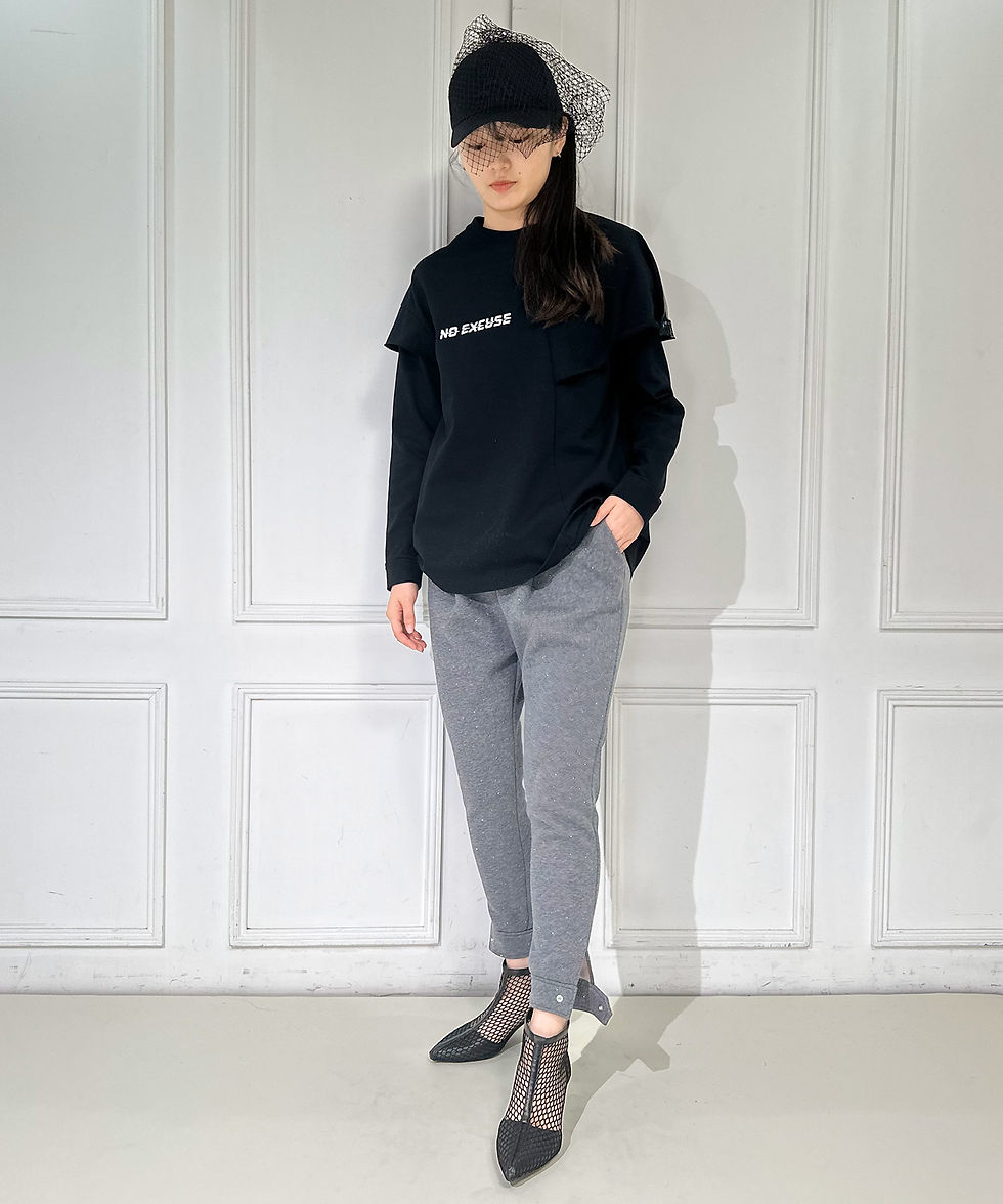 サムネイル： Asymmetry design print TEE