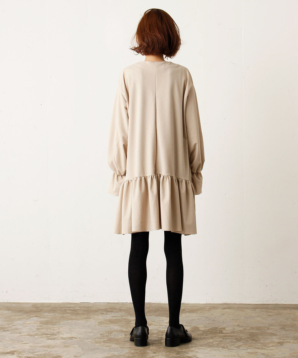 Thumbnail: Tuck gather Hem Dress