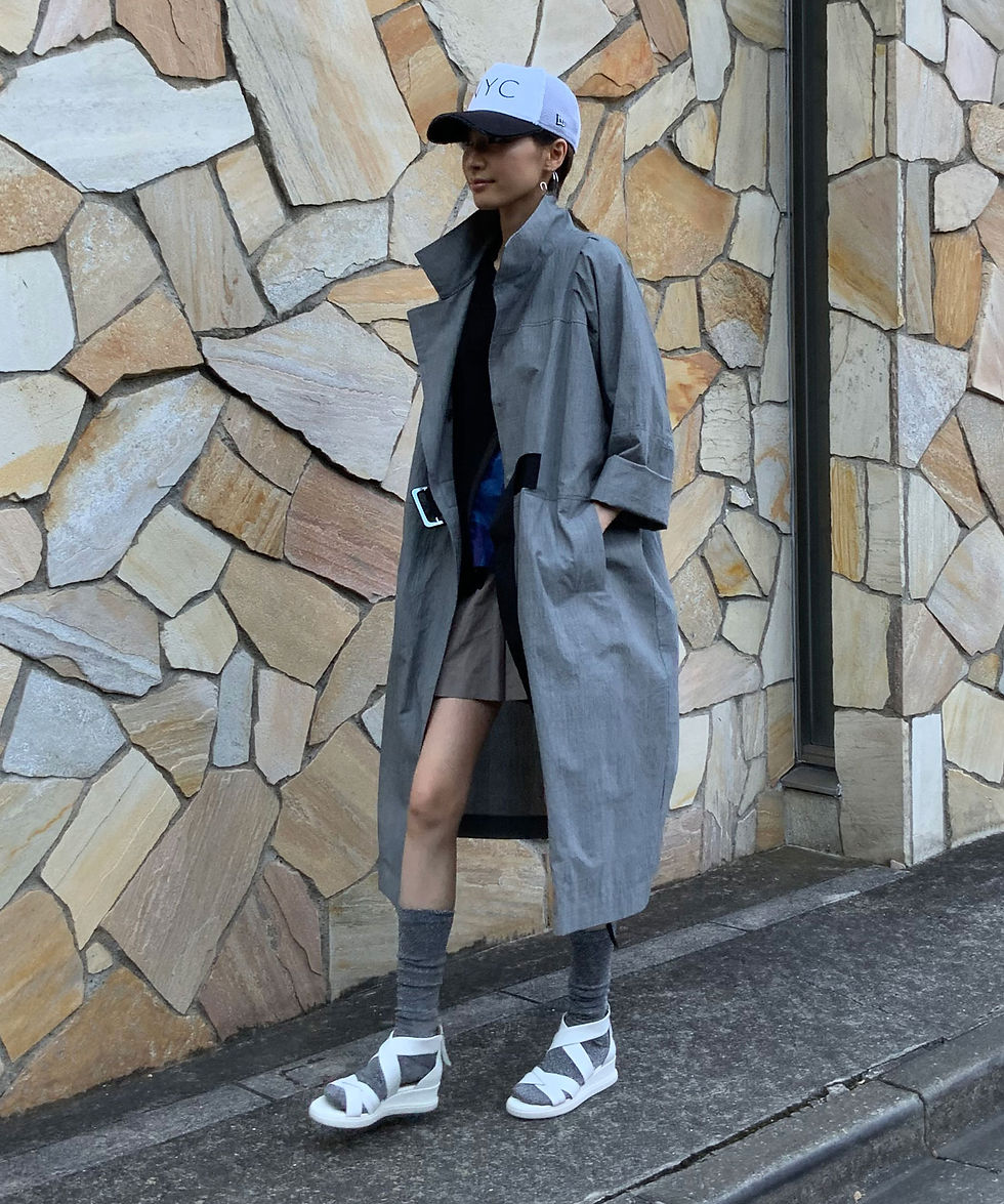 サムネイル： Washer check design coat