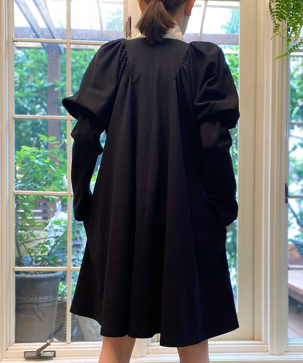 サムネイル： ☆Power shoulder shirt dress