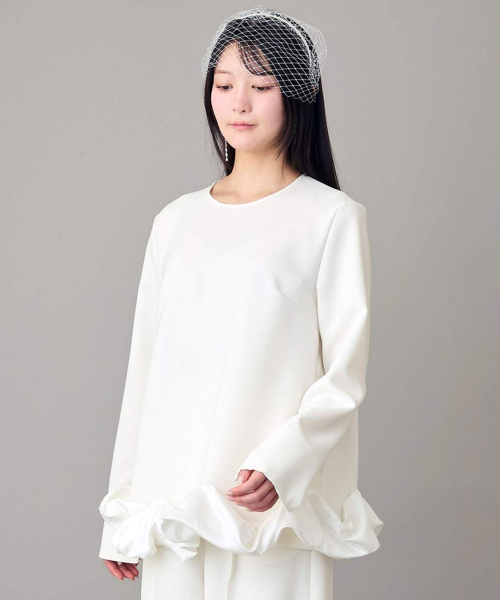 サムネイル： 【Lily Veil Series】Peplum design pullover