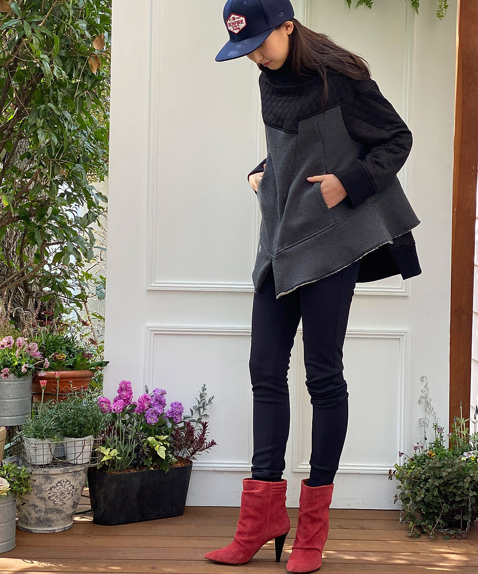 サムネイル： ☆Quilting mix off-turtle pullover