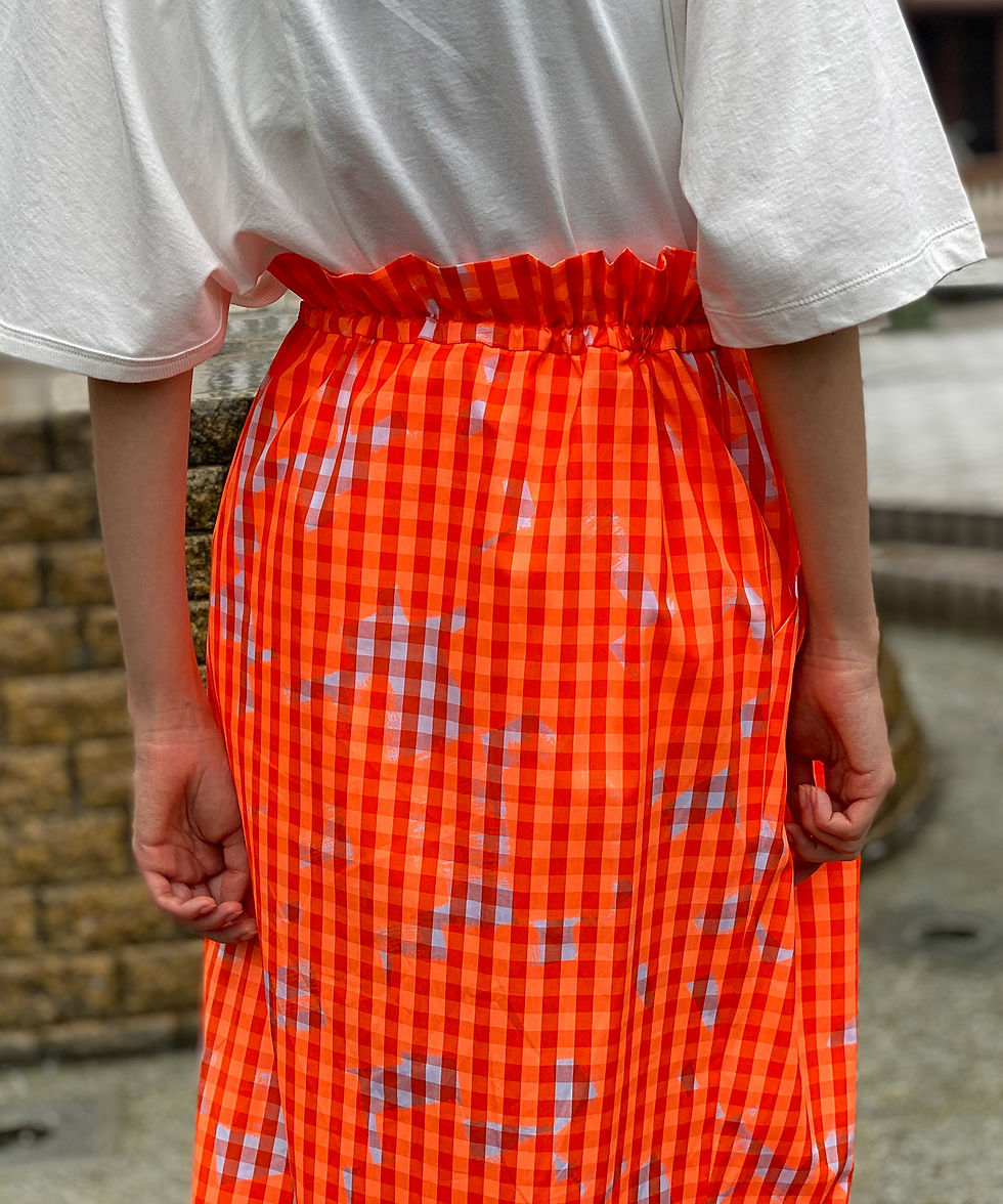 サムネイル： ☆Import gingham check skirt