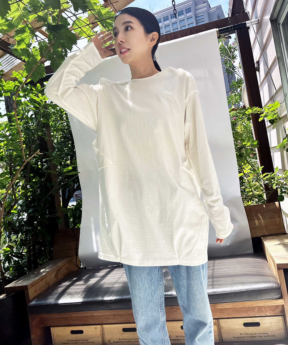 サムネイル： Long cutting Tee(製品)