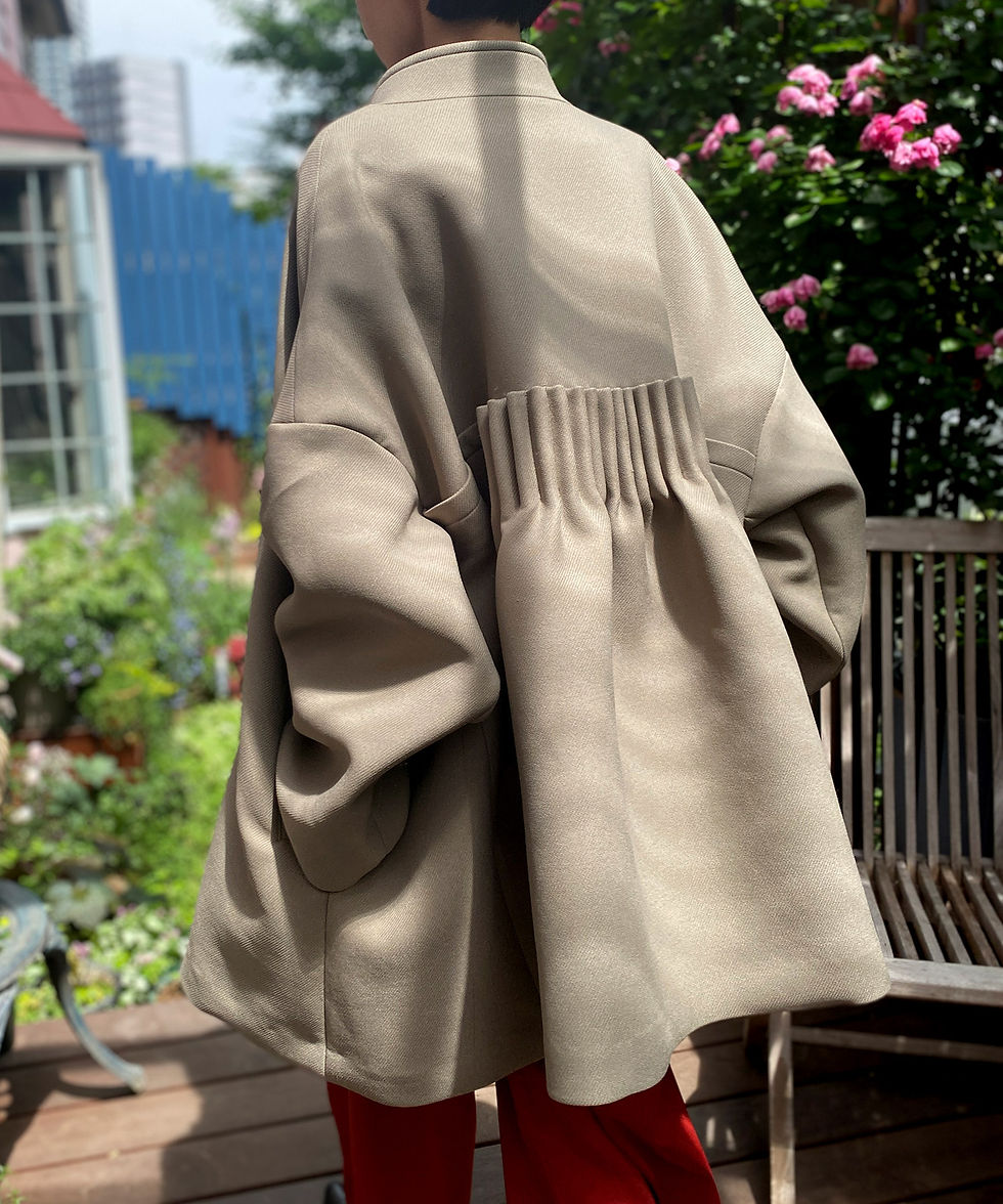 サムネイル： Import kersey back design coat