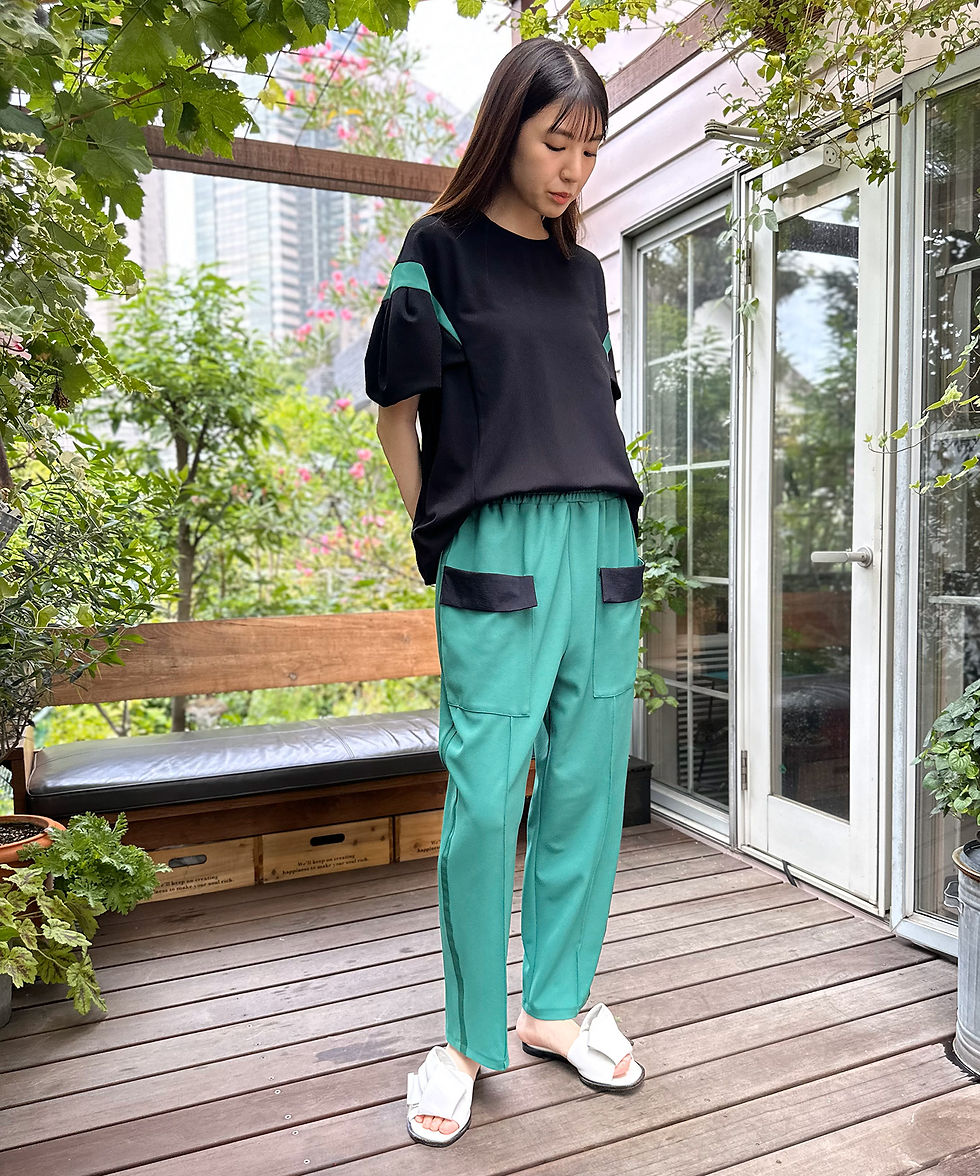 サムネイル： Jersey line easy pants