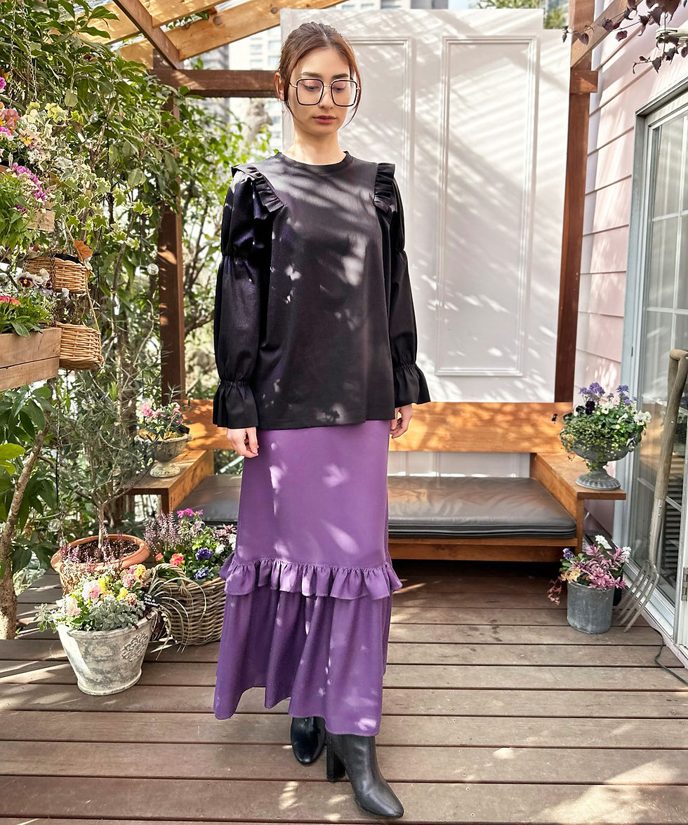 サムネイル： Jersey sleeve design pullover(製品)