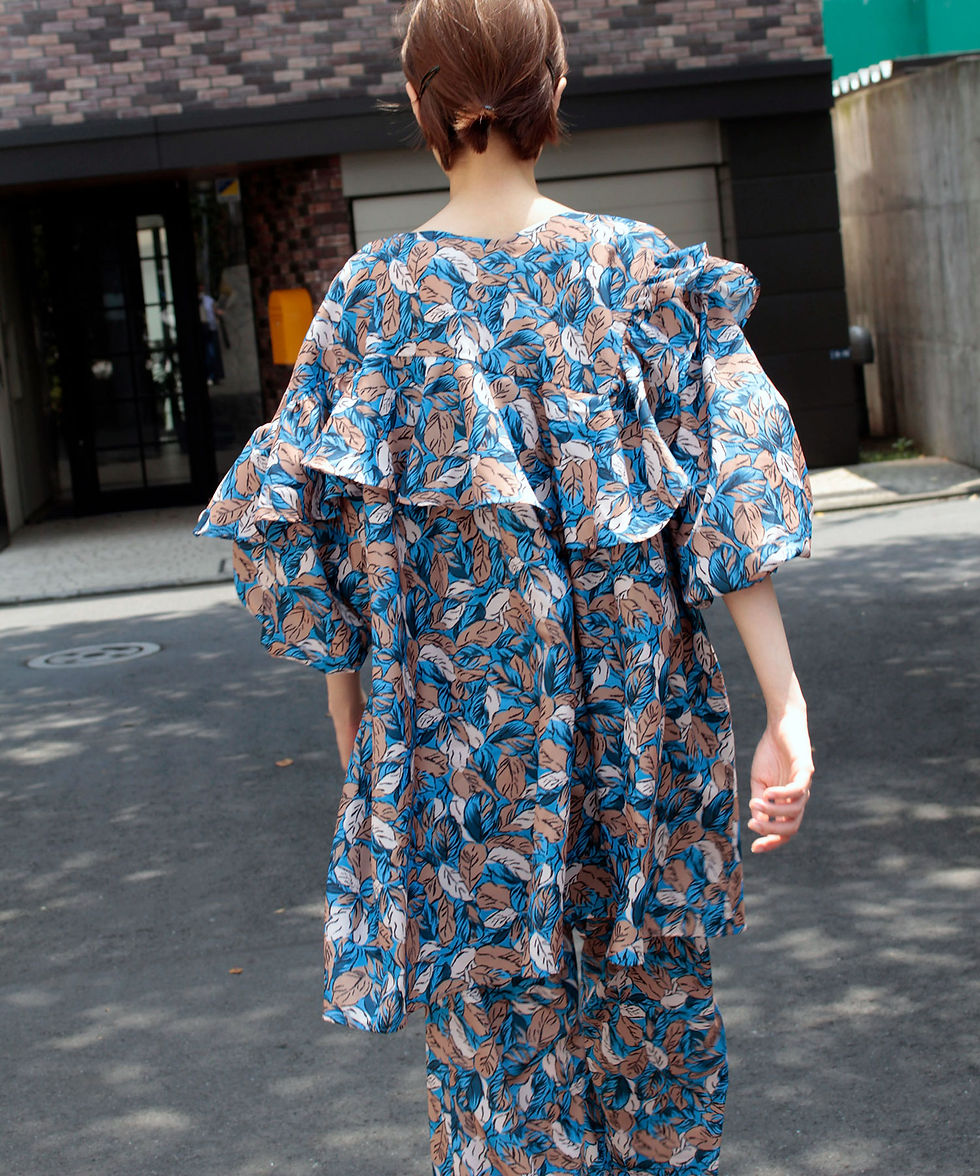 サムネイル： Exclusive Import printed  blouse