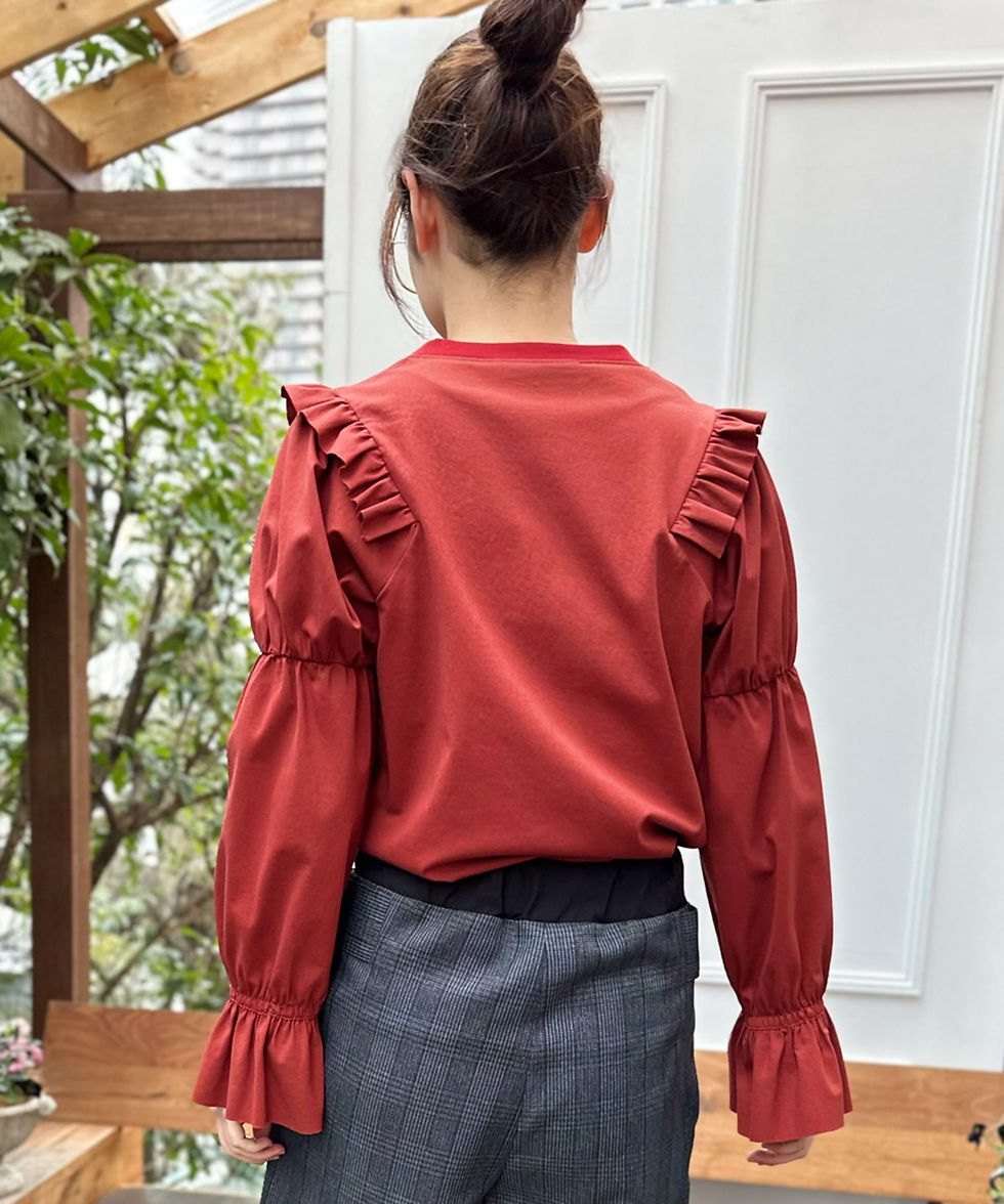 サムネイル： Jersey sleeve design pullover(製品)