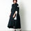 サムネイル： Drawstring sleeve cotton voile dress