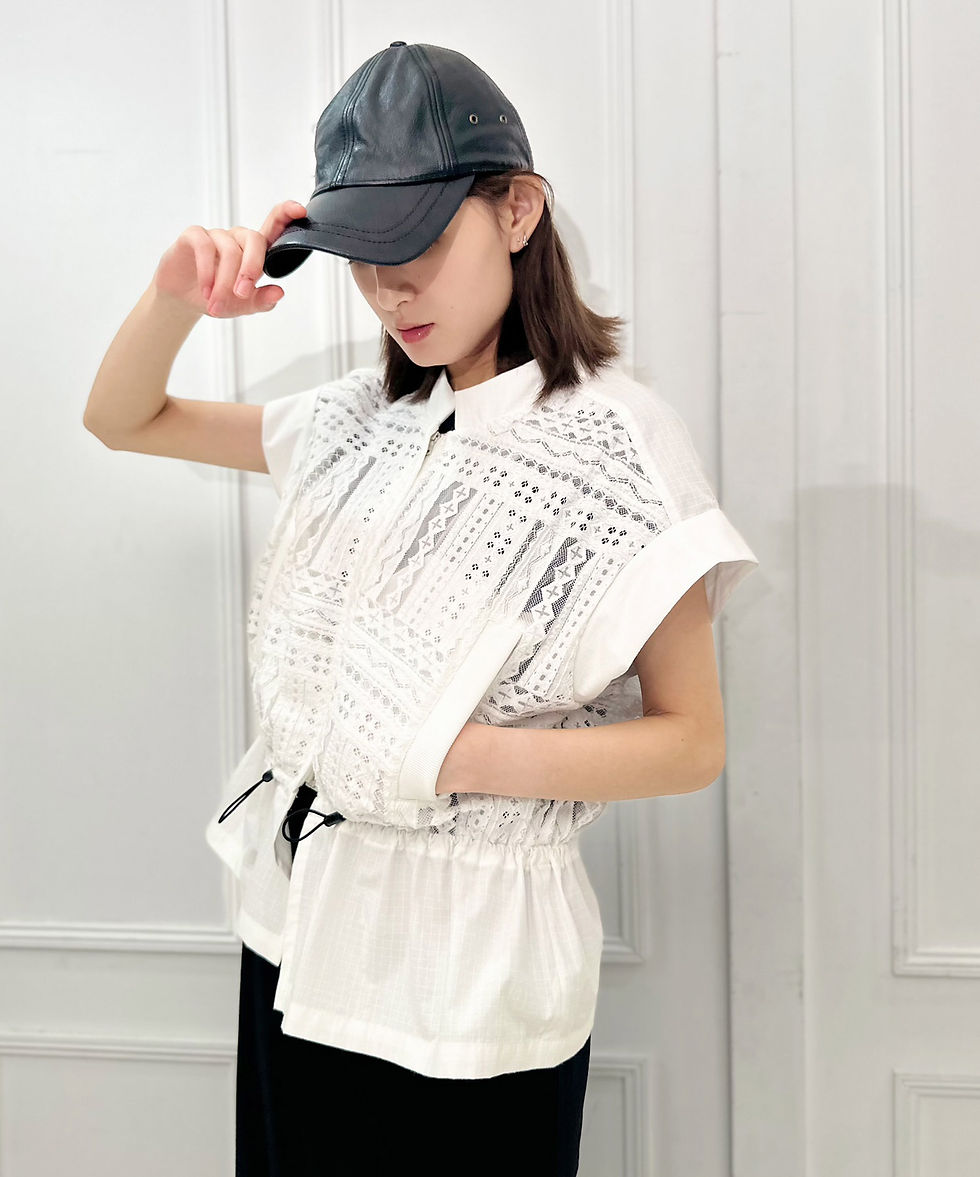 サムネイル： Craft pattern race switchin zip up