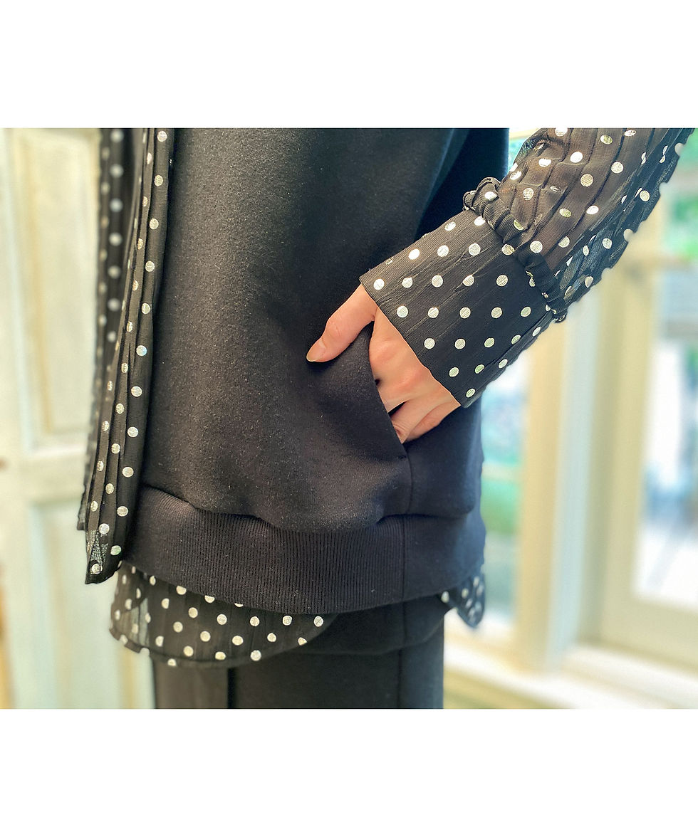サムネイル： Import dot layered pullover