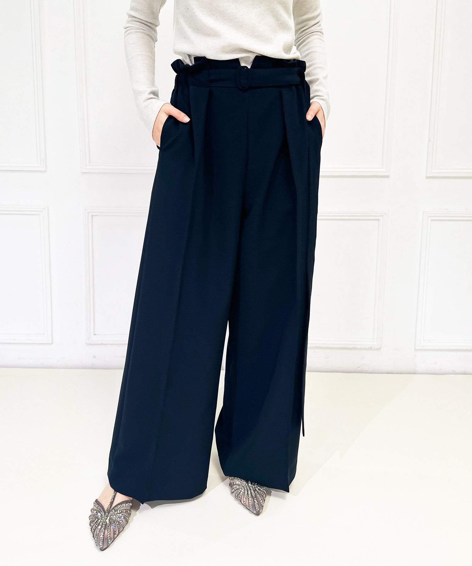 【Prime Black Series】Formal wide pants