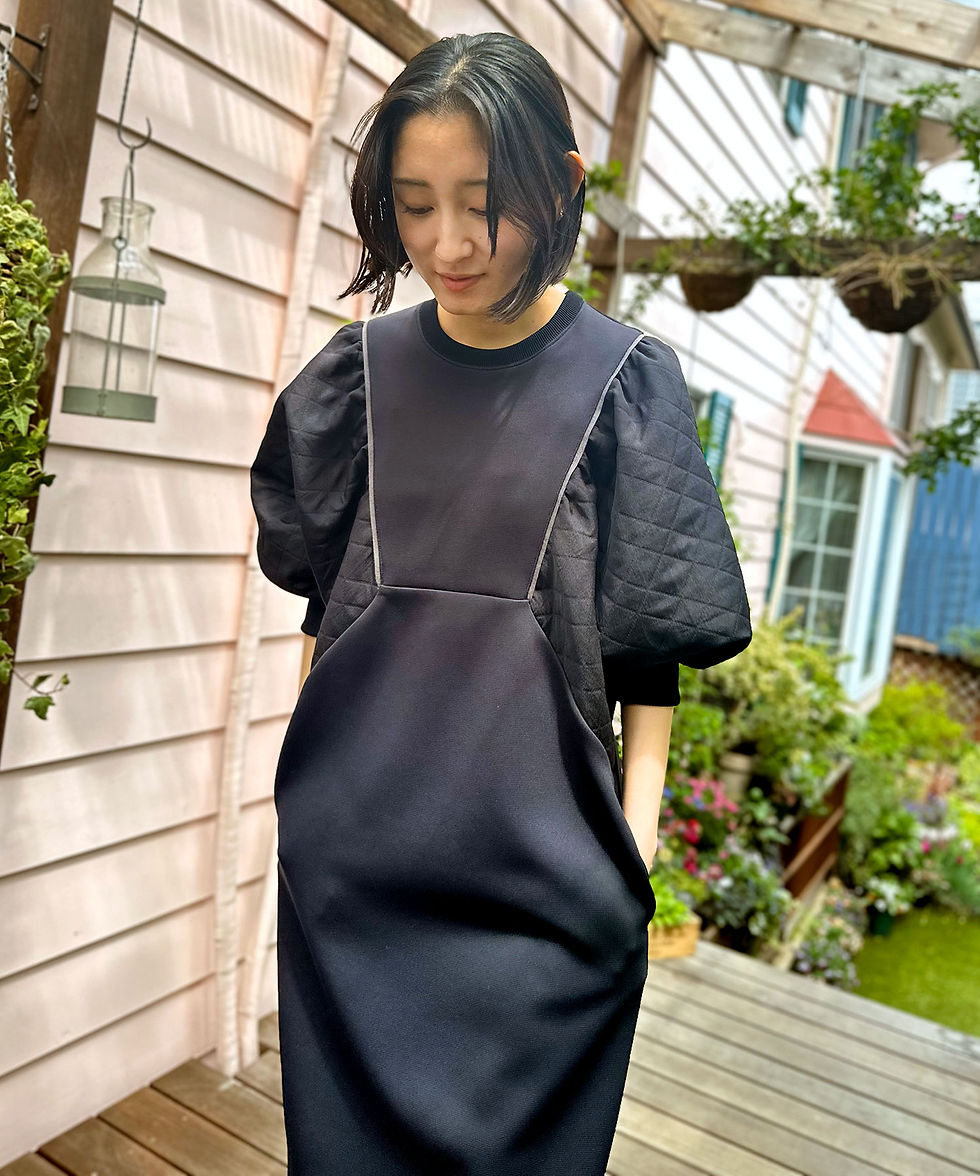 サムネイル： Volume sleeve dress