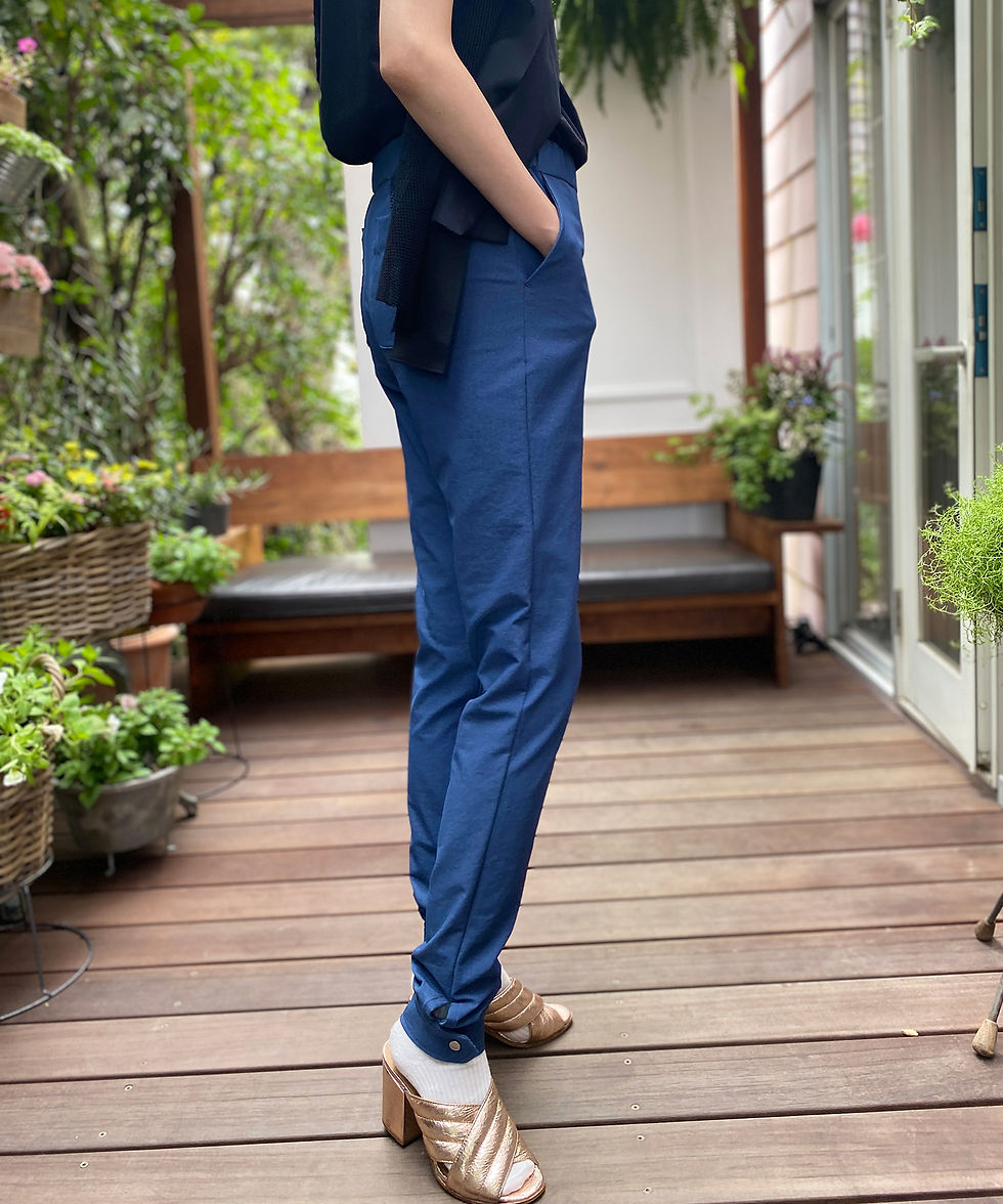 サムネイル： Denim-like leggings pants