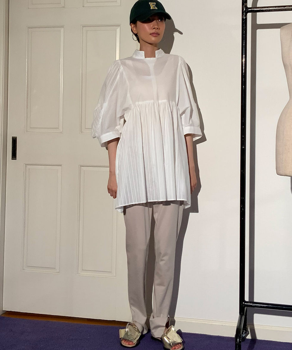 サムネイル： ☆Striped lace blouse