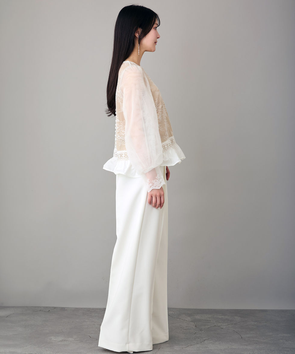 サムネイル： 【Lily Veil Series】Wide full length pants