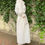 サムネイル： Cotton linen voile wrap dress