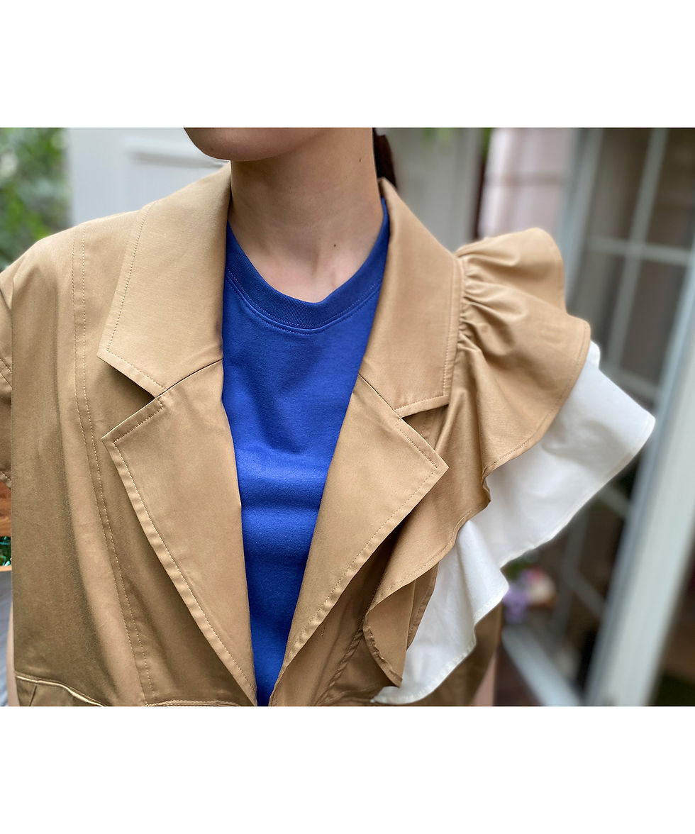 サムネイル： Frill design chino  vest
