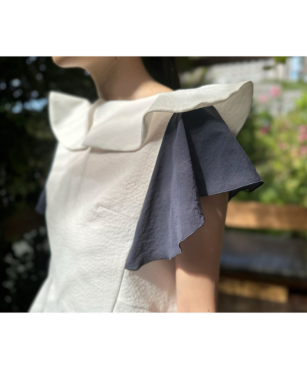 サムネイル： Soccer ruffle blouse