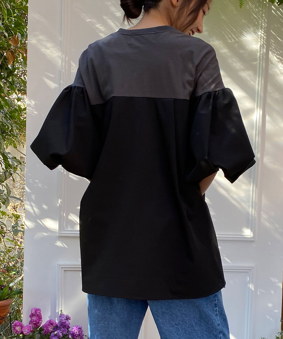 サムネイル： Volume sleeve design Tee
