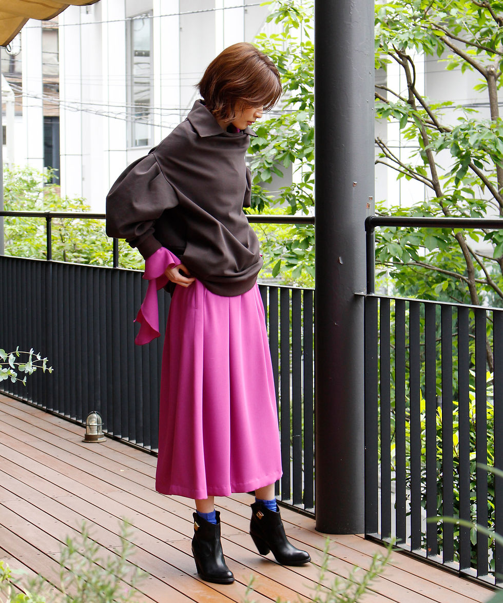 サムネイル： French Terry  Pullover With Collar