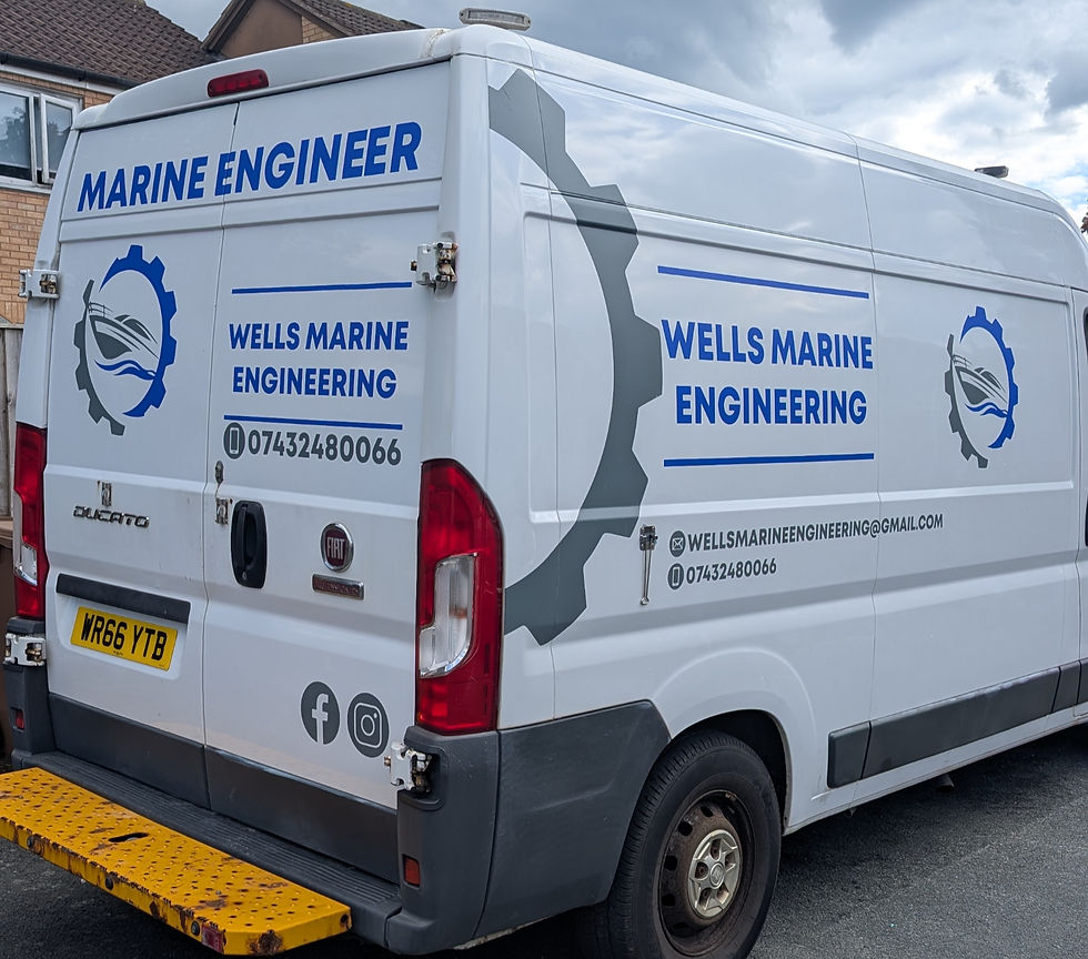 New Wells Marine Engineering Van