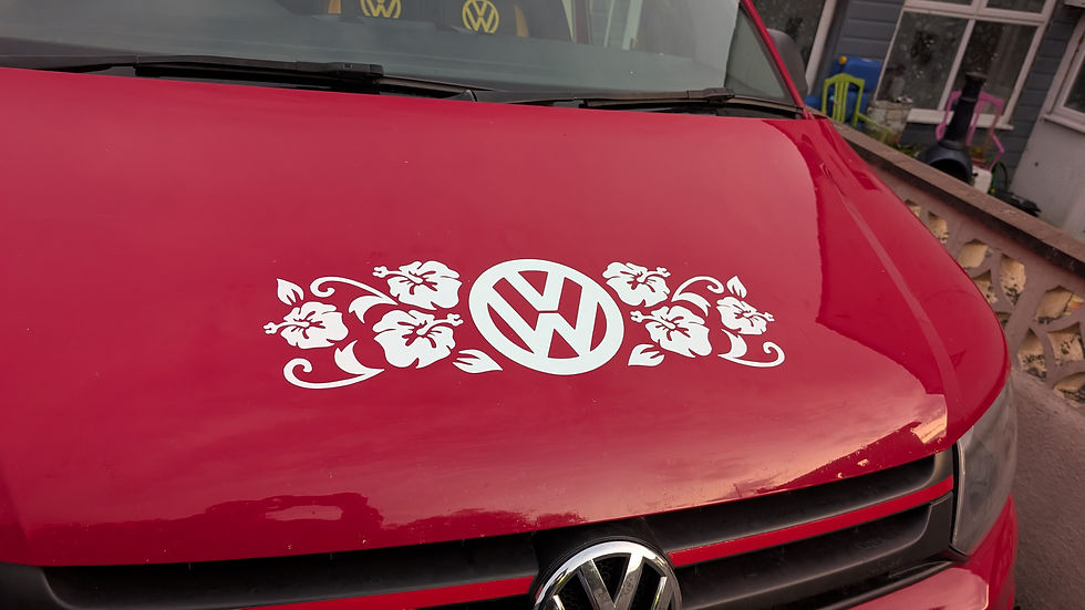 T5 Bonnet Decal