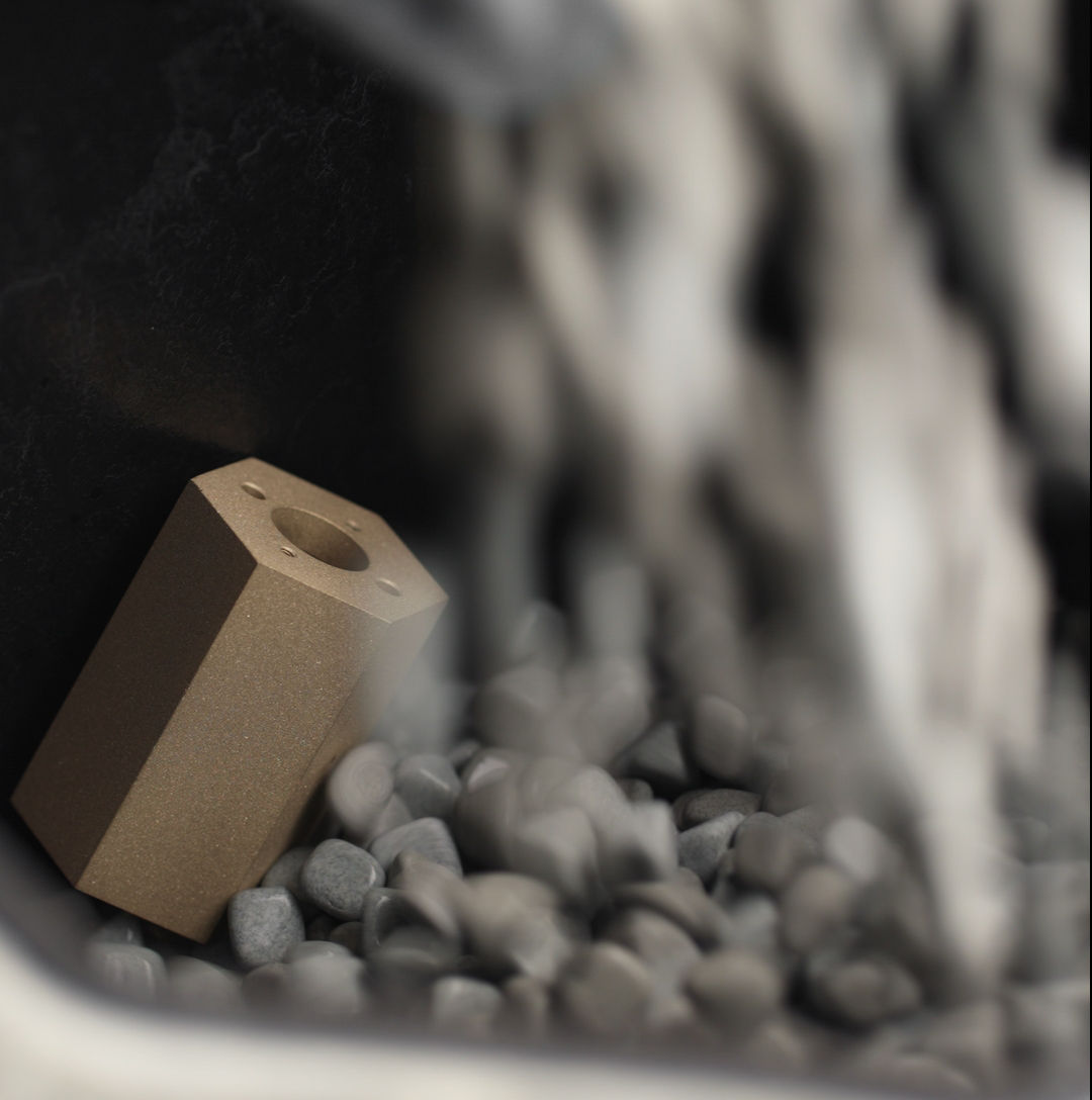 真鍮のペンダントライト 加工作業