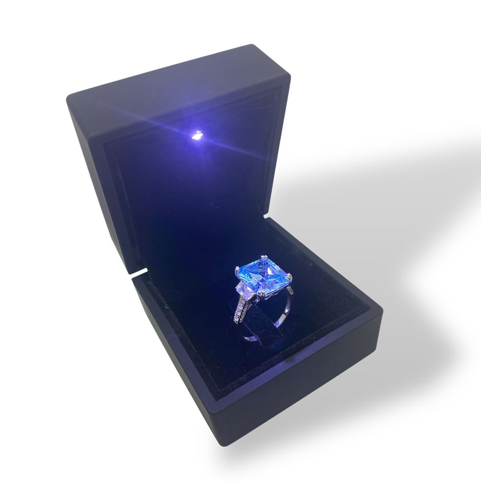 Küçük resim: Özel laboratuvar Üretim Aleksandrit 925 ayar Gümüş 18 ayar Beyaz Altın kaplama