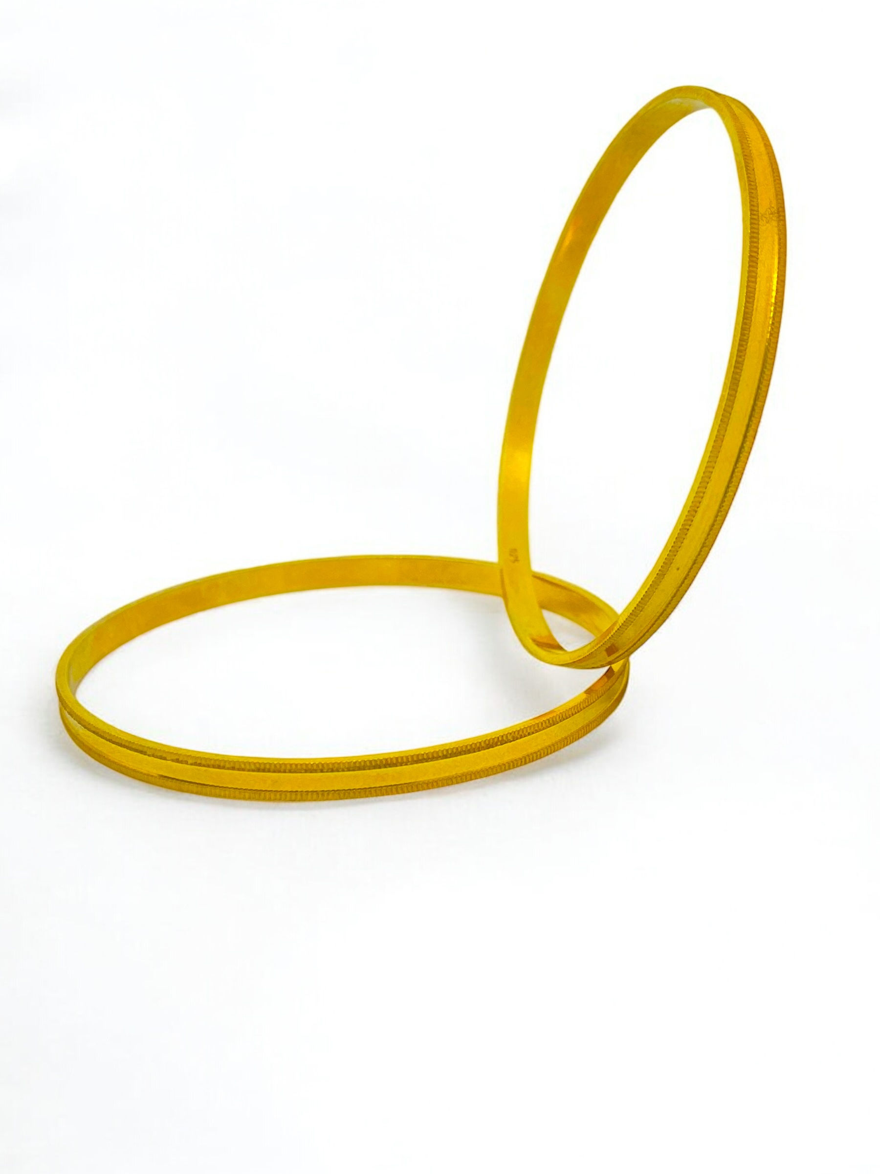 Kalem model bilezik 925 ayar gümüş 22 ayar altın kaplama