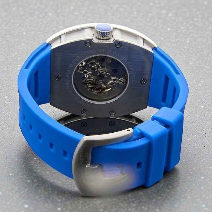 Küçük resim: J.G Polo Otomatik Erkek Saat 2 Yıl Garantili 50 Metre Su Geçirmez 