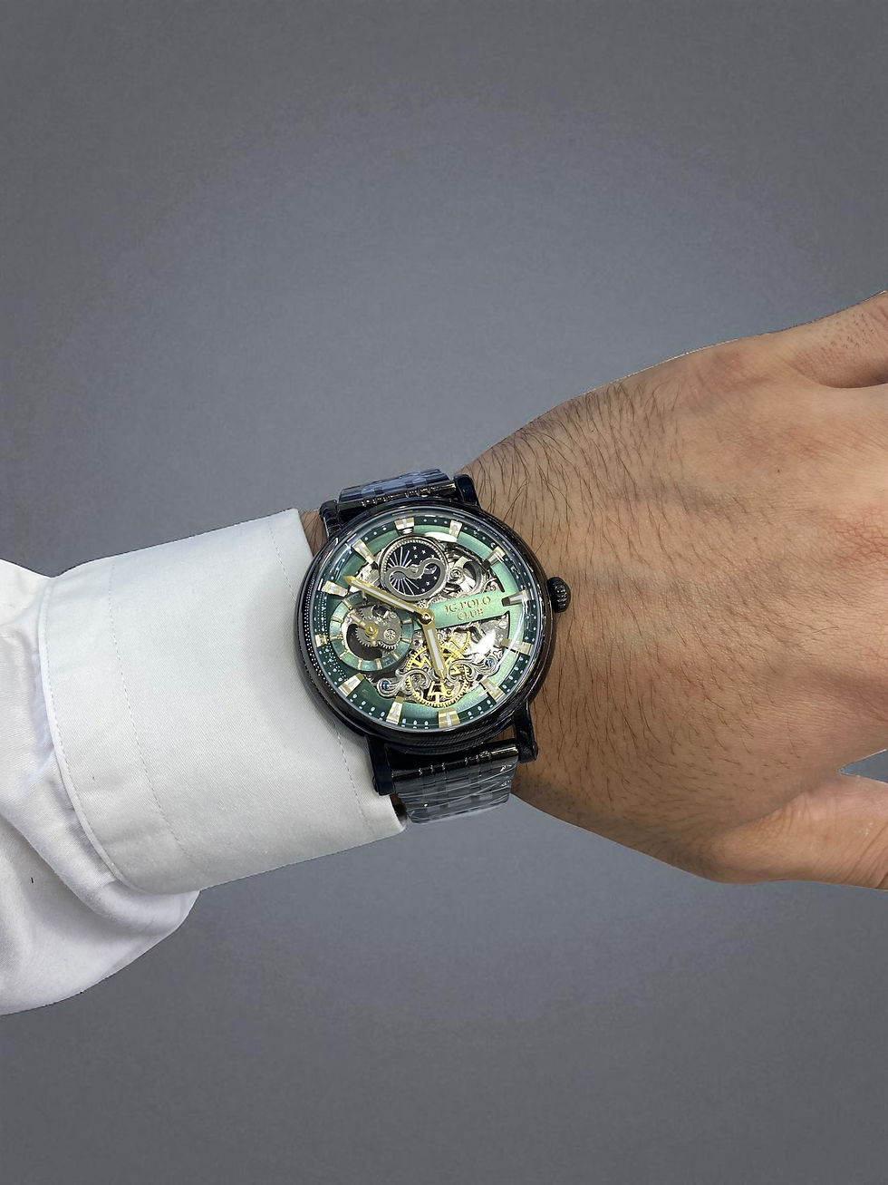 Küçük resim: J.G Polo Erkek Saat 2 Yıl Garantili 30 Metre Su Geçirmez