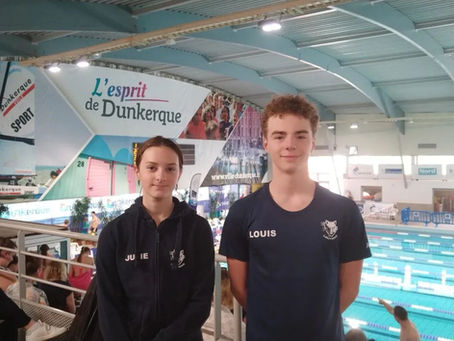 Du 17 au 19/04/2026 - Challenge national à DUNKERQUE pour Julie et Louis