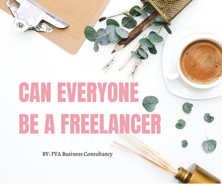 Can Everyone be A Freelancer