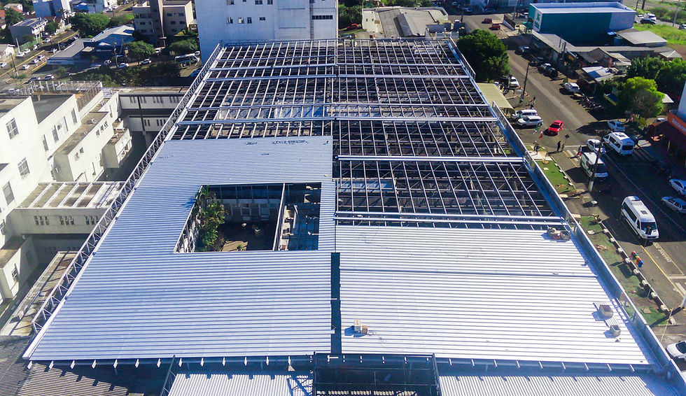 Telhado do HRO passa por ampla modernização