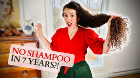 I Wash My Hair Once a Month and It Has Grown to Almost Thigh Length