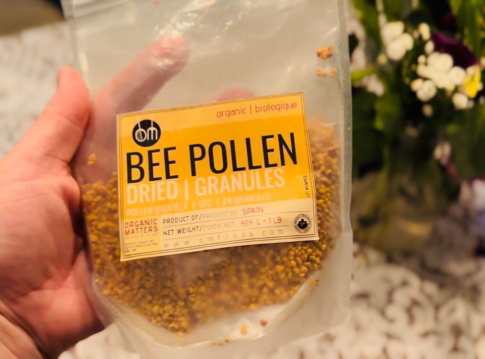 bee pollen nutrition hair health