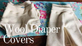 How to Sew Wool Diaper Covers | Longies and Soakers
