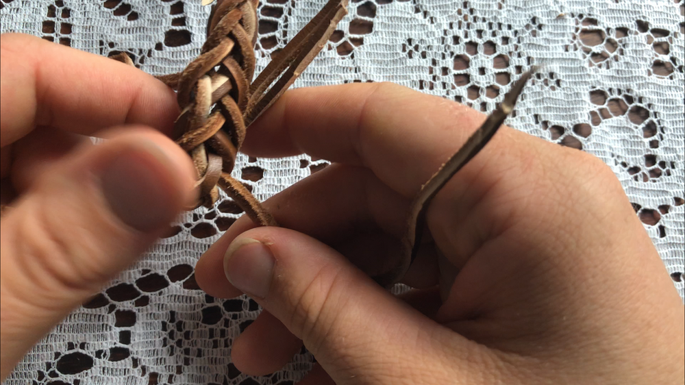 HOW TO Make a DIY Braided Leather Belt
