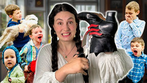 Can I Make Fancy Leather Boots With 5 Kids and No Time?!