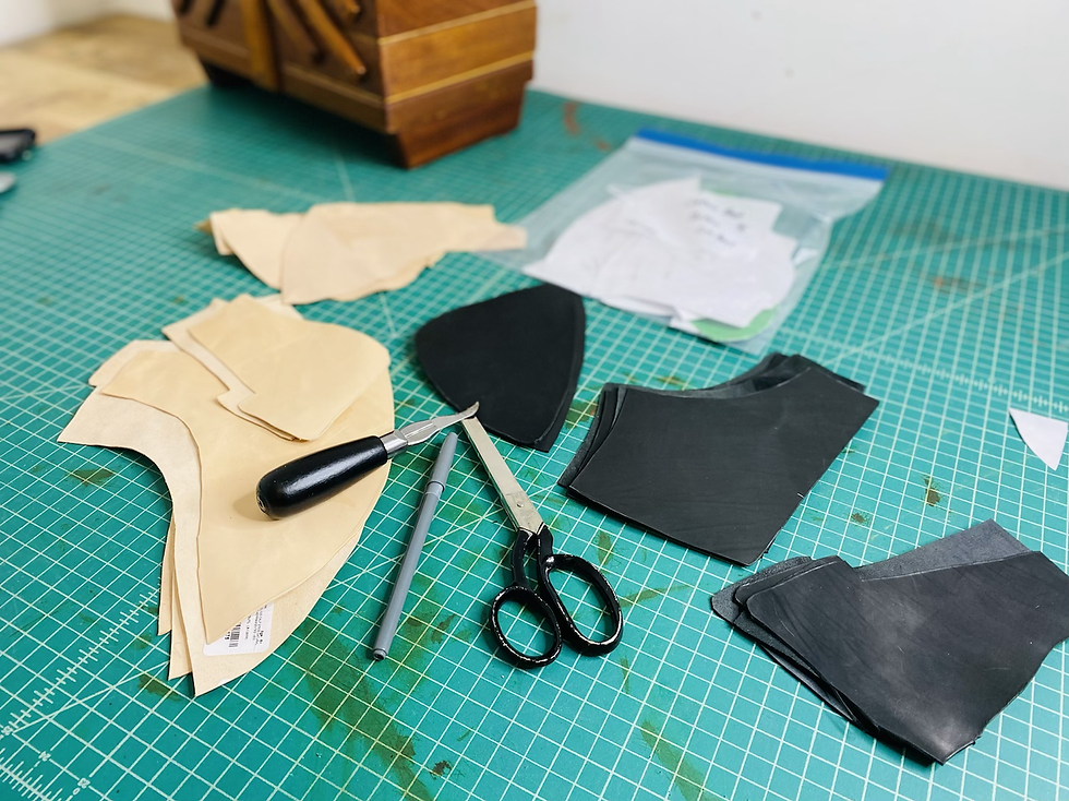 shoemaking boot making chelsea boot victorian historical artisan leather shoe pattern