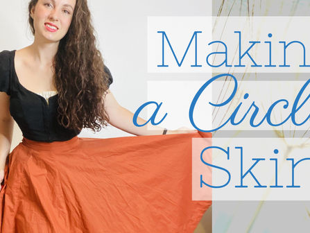 How to Make a Circle Skirt | Modes4U Fabric Review