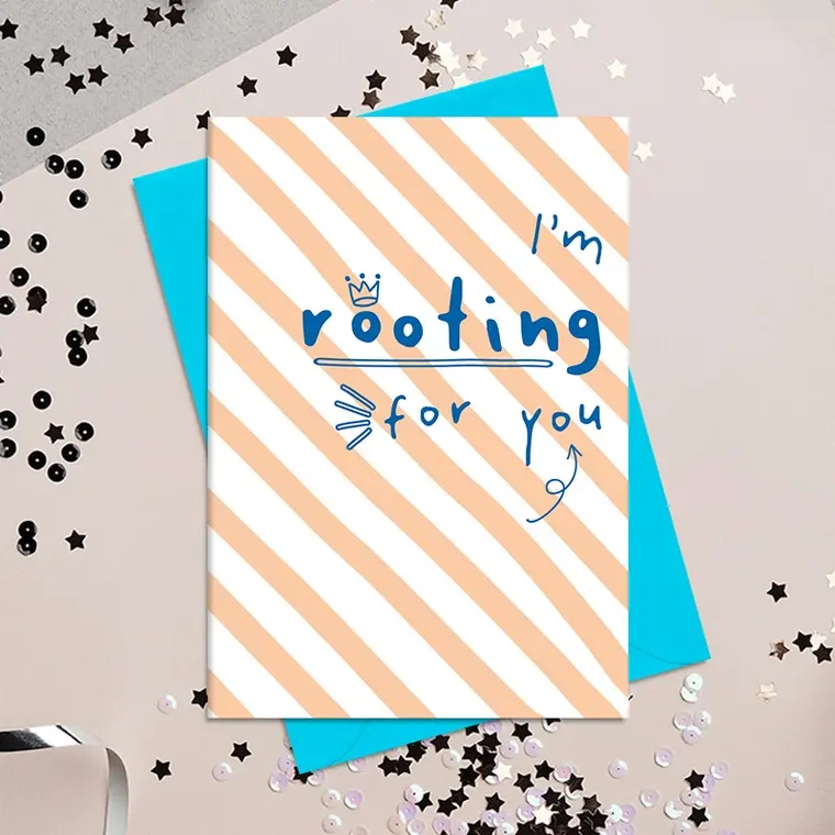 Rooting for You Card
