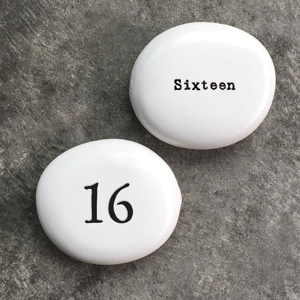 16 - porcelain pebble