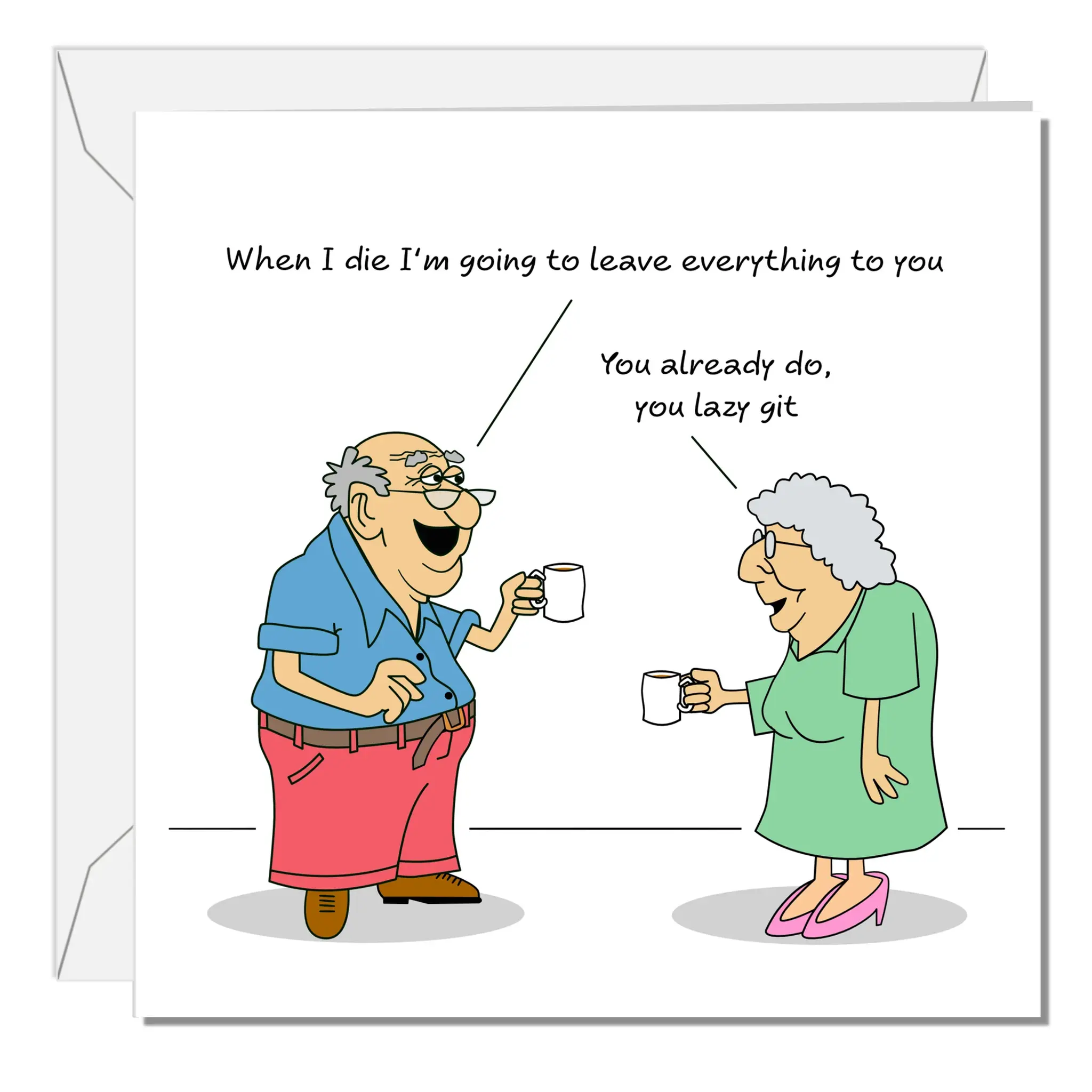 Lazy Git Card